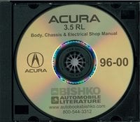 1996-2000 ACURA 3.5RL Body, Chassis & Electrical Service Manual