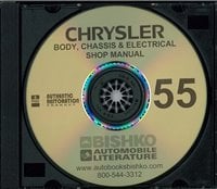 1955 CHRYSLER & IMPERIAL Full Line Body, Chassis & Electrical Service Manual